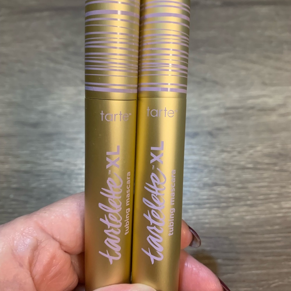 Bundle of Two Tarte Tartelette XL Black Tubing Mascara - Full Size New - Picture 3 of 5